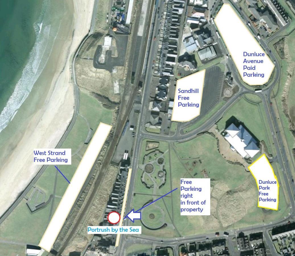 Апартаменты 1 Dunluce Park - Portrush By The Sea Экстерьер фото